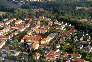 Luftbildaufnahme Stadtkern Maxh&uuml;tte-Haidhof
