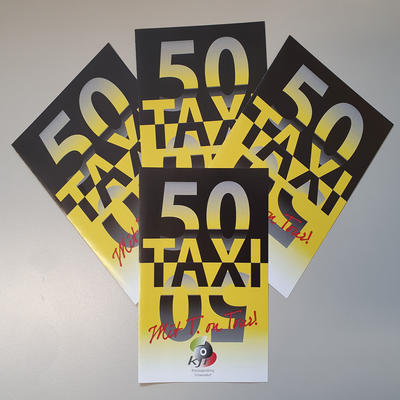 Bild vergrern: Logo 50:50 Taxi