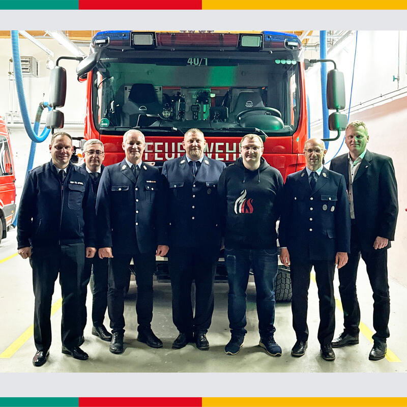 Kommandantenwahl bei der Feuerwehr Maxhütte-Winkerling