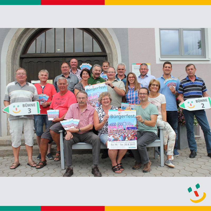 B&uuml;rgerfest 2017, Plakatvorstellung