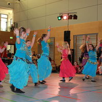 Bild vergr��ern: Die RAINBOWS zeigten Ihr K�nnen am Kinderfasching!