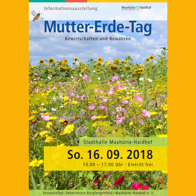 Bild vergr&ouml;&szlig;ern: Mutter-Erde-Tag Plakat 2018