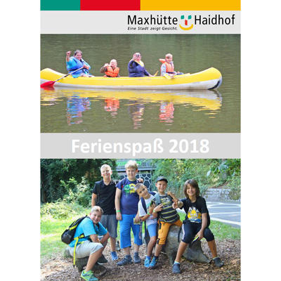 Bild vergrern: Der Ferienspa 2018 liegt im Rathaus und im Mehrgenerationenhaus Maxhtte-Haidhof aus.