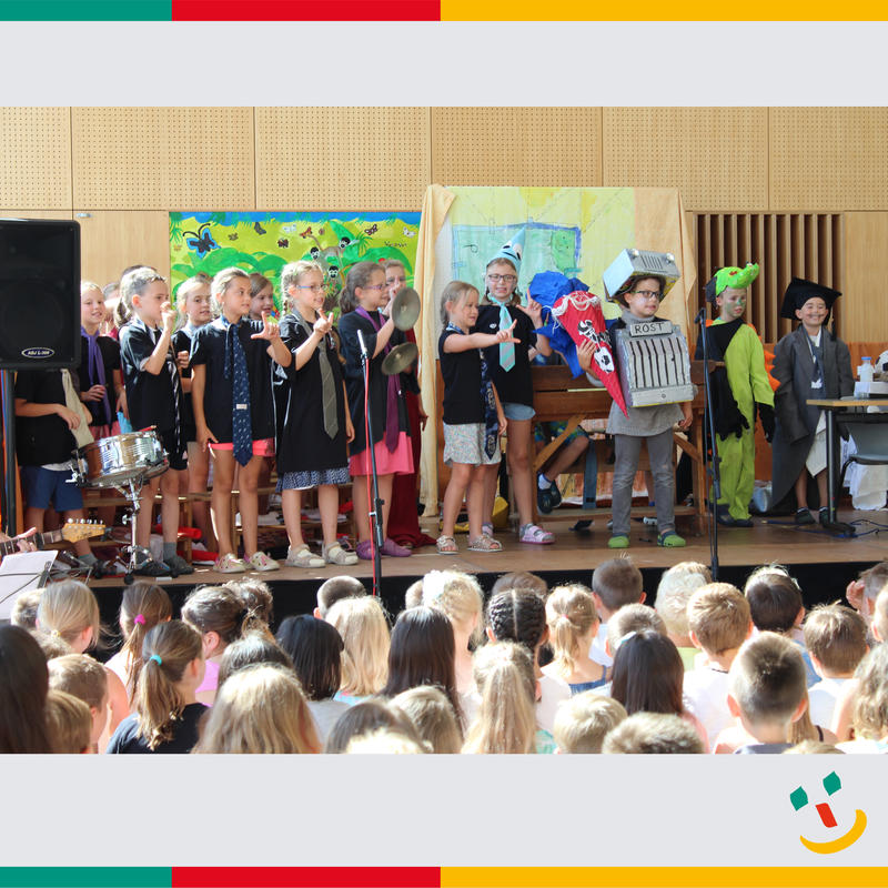 Maximilian-Grundschule: Musical mit Ritter Rost