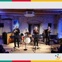 Bild vergrern: Heye's Society Jazzband auf Schloss Pirkensee