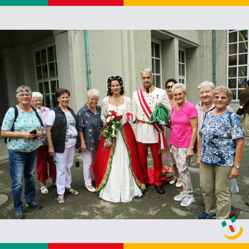Senioren besuchten Rakoczy-Fest in Bad Kissingen