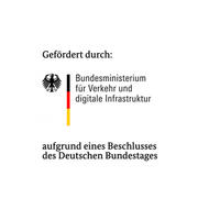 Gefördert durch: Bundesministerium für Verkehr und digitale Infrastruktur auf grund eines Beschlusses des Deutschen Bundestages