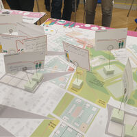 Bild vergrößern: Die Gestaltungswerkstatt brachte viele Ideen der Bürger auf das Papier.
