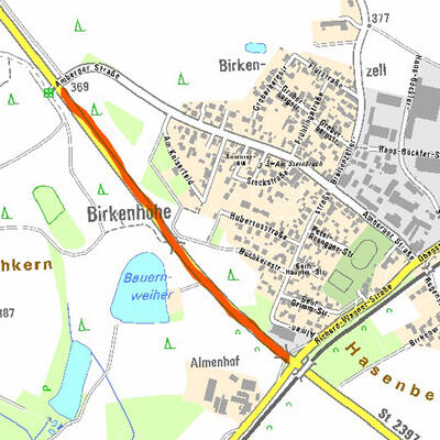 Bild vergr&ouml;&szlig;ern: Sperrung Staatsstra&szlig;e 2397 (ehem. B15), Bauabschnitt 1