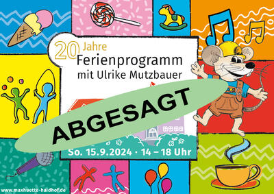 Bild vergr&ouml;&szlig;ern: Fest zum Jubil&auml;um des Ferienprogramms abgesagt