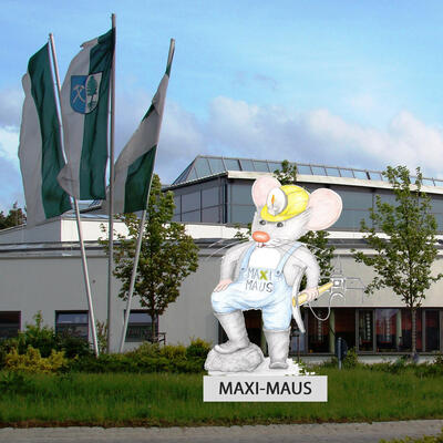 Bild vergr��ern: Bronze-Figur der MAXI-Maus