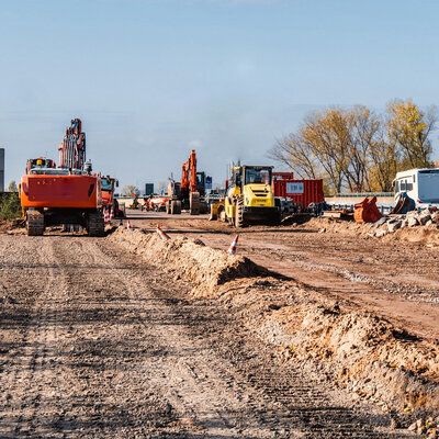 Bild vergr��ern: Baustelle A93