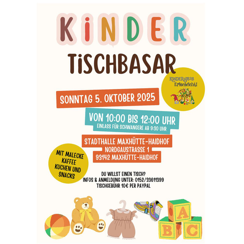 HP_Plakat Kinderbasar Erlenwichtel