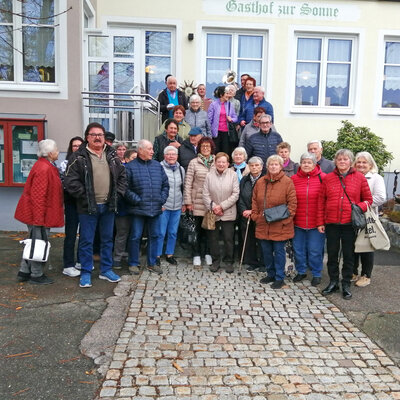 Bild vergr��ern: Gutes Essen, Spa� und Unterhaltung standen bei der Fahrt im Vordergrund.