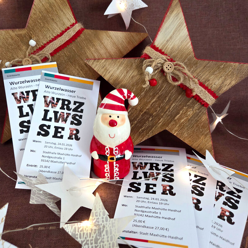 Wurzelwasser als Weihnachtsgeschenk