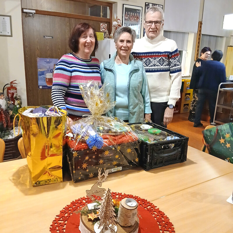 Weihnachtsfeier der Strickerinnen