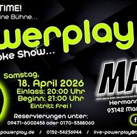 Bild vergr&ouml;&szlig;ern: MAX, Cocktails & more: Powerplay die Karaokeshow