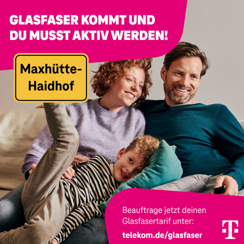 Glasfaserausbau Maxh&uuml;tte-Haidhof