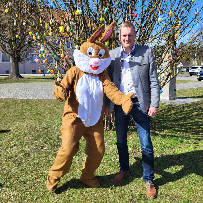 Ostergr&uuml;&szlig;e des Ersten B&uuml;rgermeisters Rudolf Seidl
