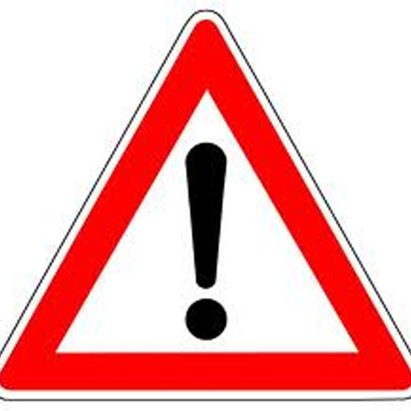 HP Achtung-Schild