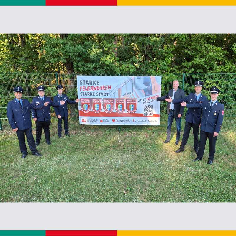 Starke Feuerwehren, starke Stadt: Gemeinsame Mitgliederwerbung in Maxh&uuml;tte-Haidhof