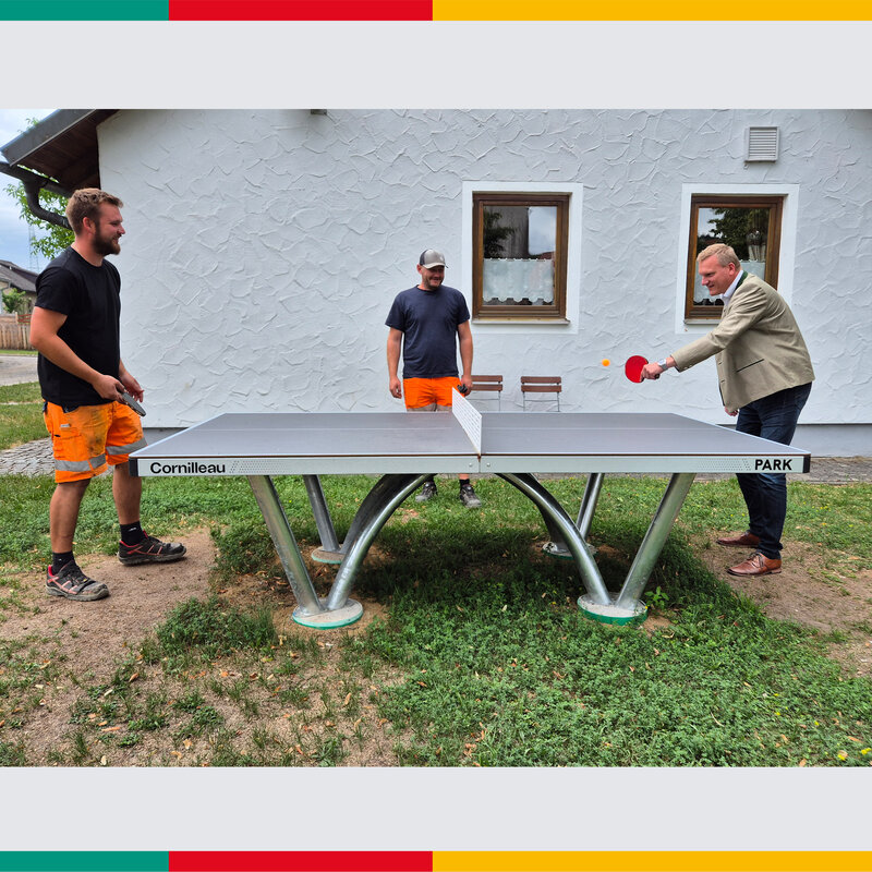 Neue Tischtennisplatten 2026