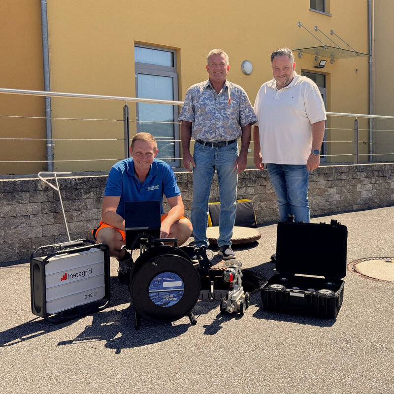 Neue Kanal-Kamera f&uuml;r das Kl&auml;rwerk in Betrieb