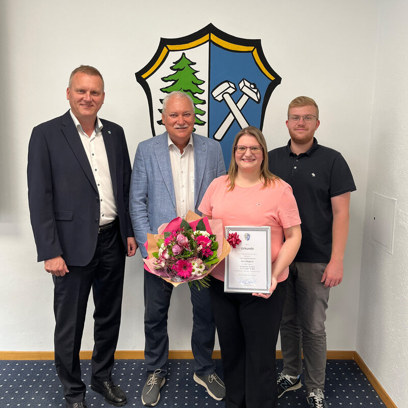 25 Jahre Dienstjubil&auml;um Doris Stegerer