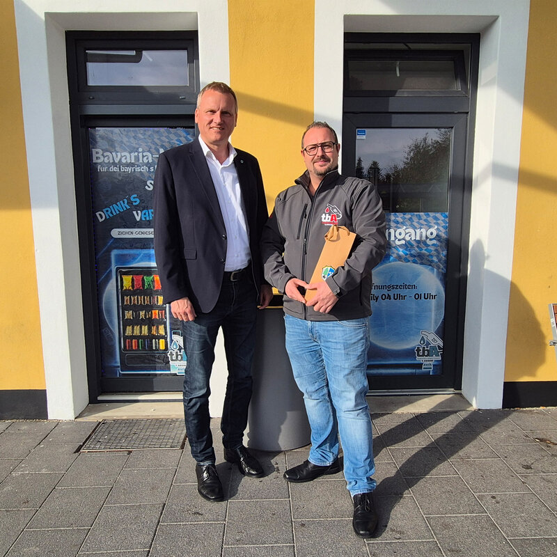 Er&ouml;ffnung Snack-Automatenladen am Bahnhof 2026