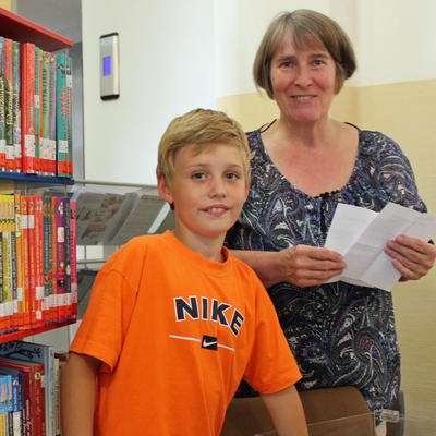 Bild vergr��ern: Jonas zog die gl�cklichen Gewinner